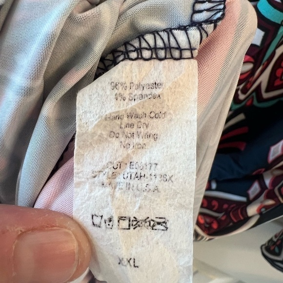 Paisley Grace Medallion Butterfly Sleeve Dress Size XXL - Picture 6 of 9